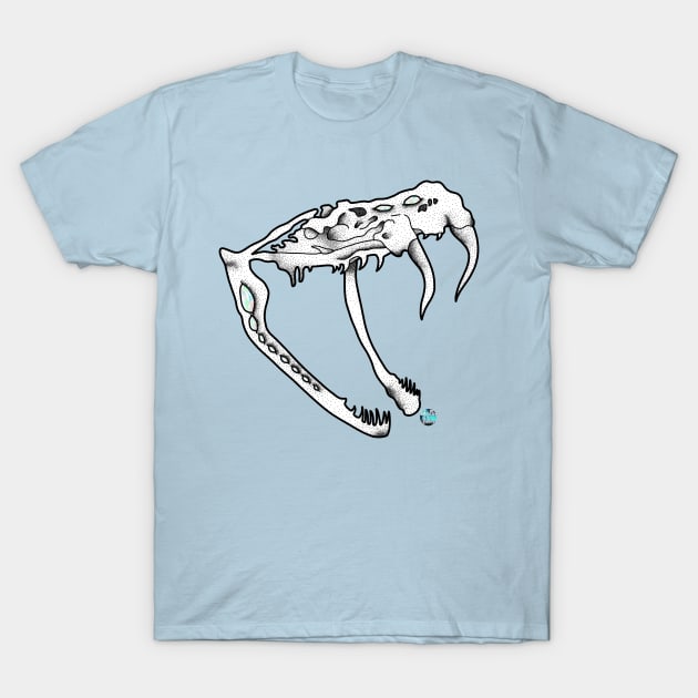 Snake x Opal T-Shirt by ColorMix Studios